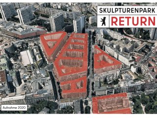 Skulpturenpark Berlin_Zentrum: Re-Turn | © KUNSTrePUBLIK Zustand 2020 | © KUNSTrePUBLIK